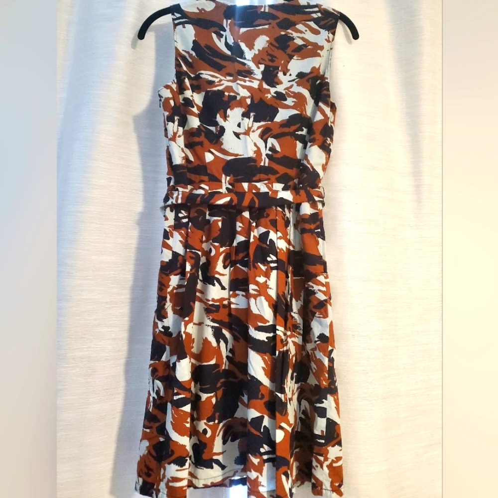 Women's Signature V-Neck Chambray Dress Camo size 0